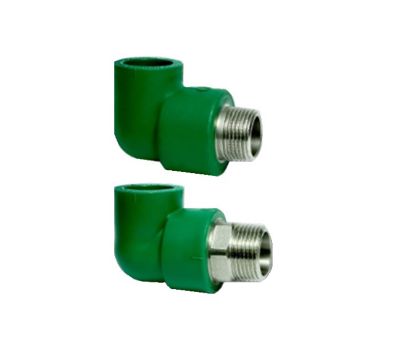 CODO ROSCA MACHO FUSIÓN 20X1/2&quot; TUBO FUSIÓN