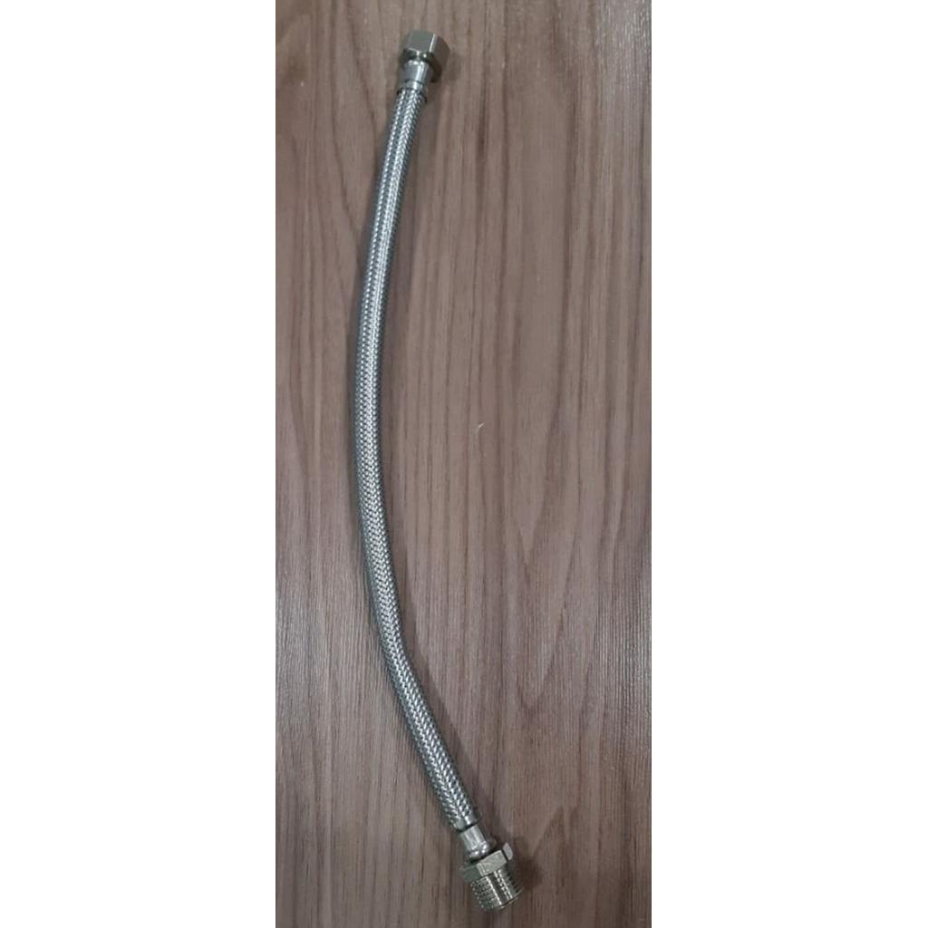 CONEXIÓN FLEX. INOX -CR MACHO MÓVIL 40CM T/FV